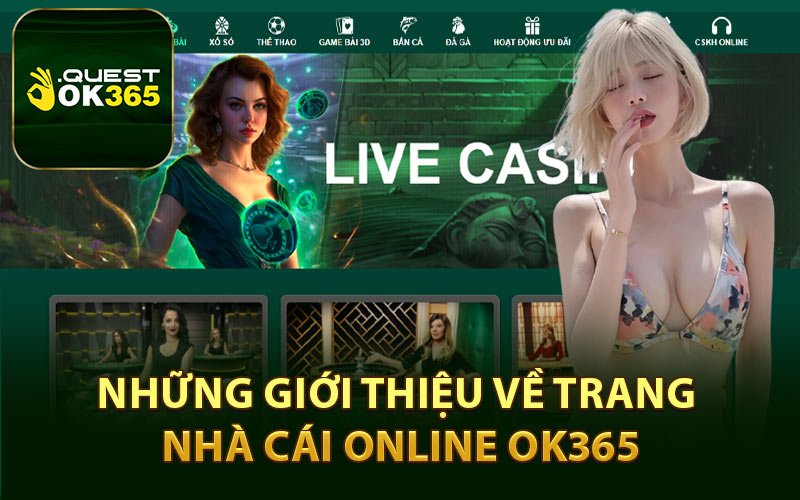 Những Giới Thiệu Về Trang Nhà Cái Online OK365